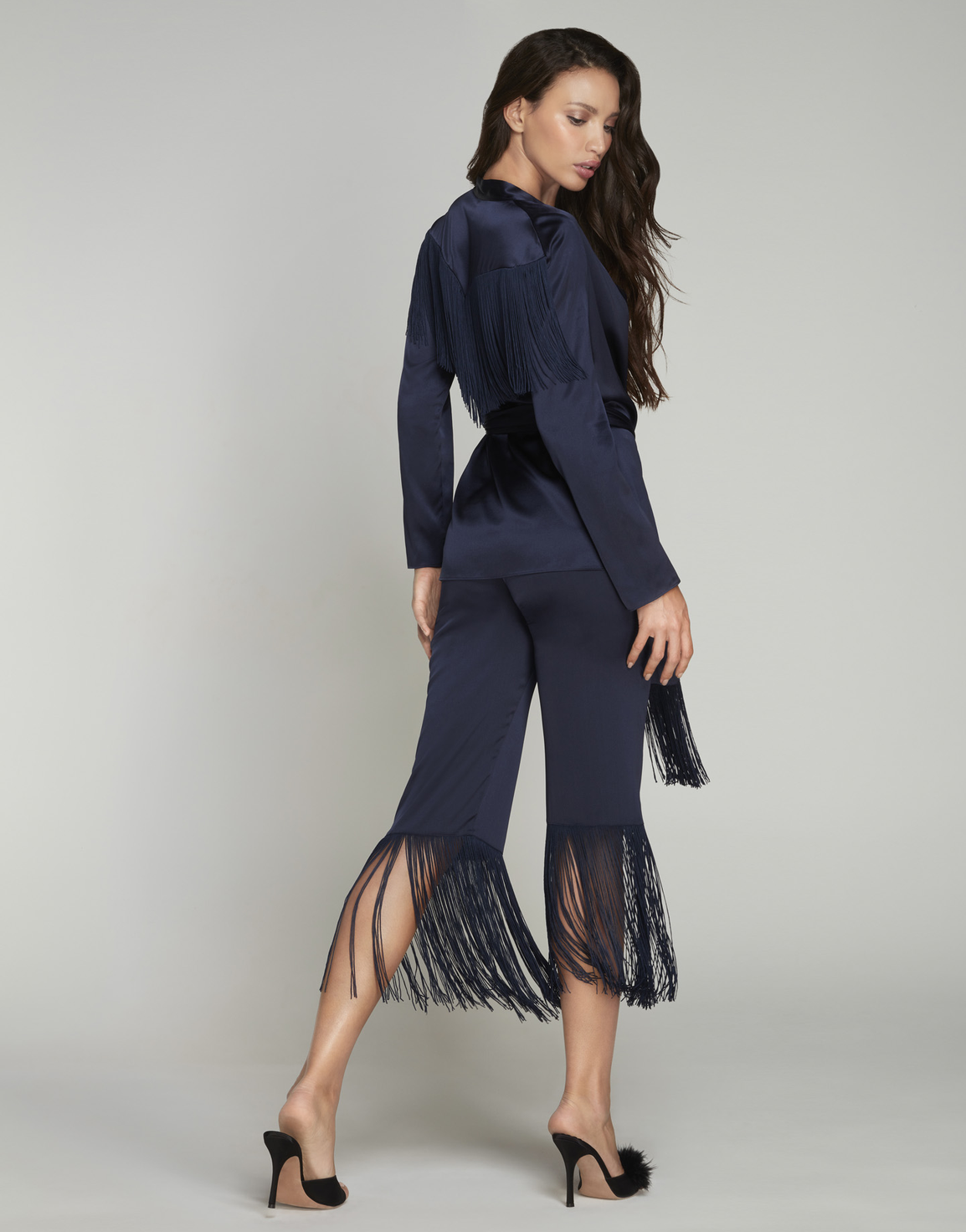 Nevada Jacket Blue | Agent Provocateur