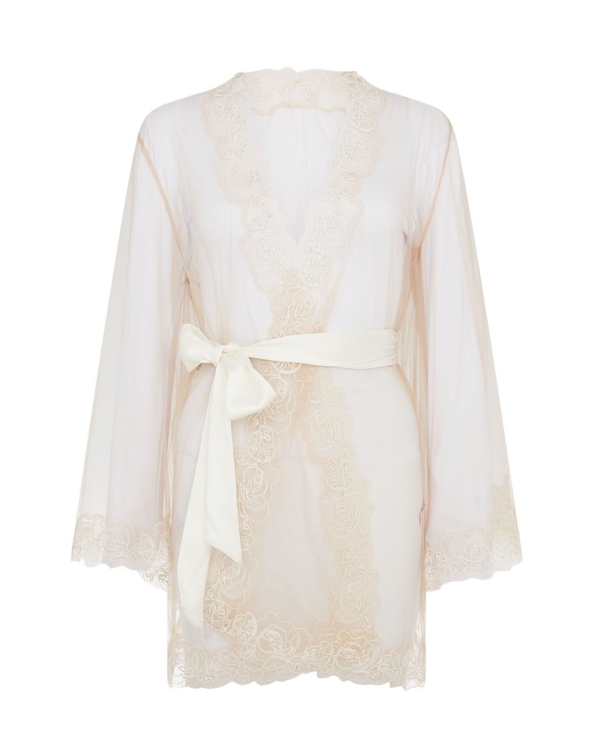Lindie Short Gown Ivory | Agent Provocateur