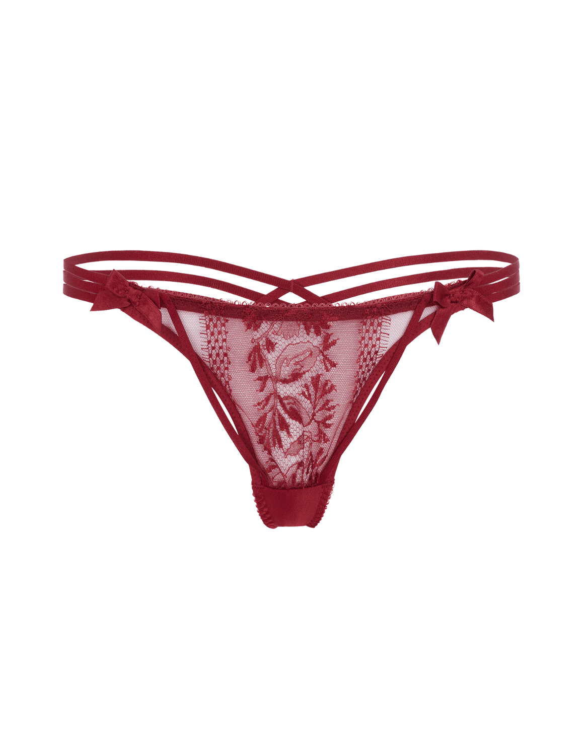 Tanya Thong Burgundy | Agent Provocateur