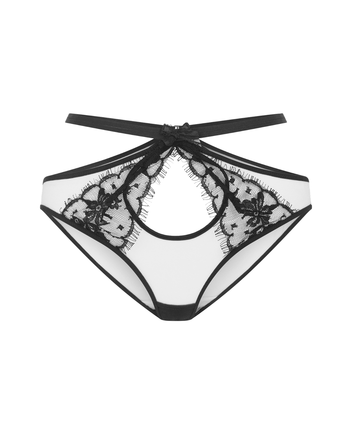 Kourtney High Waisted Brief Black | Agent Provocateur