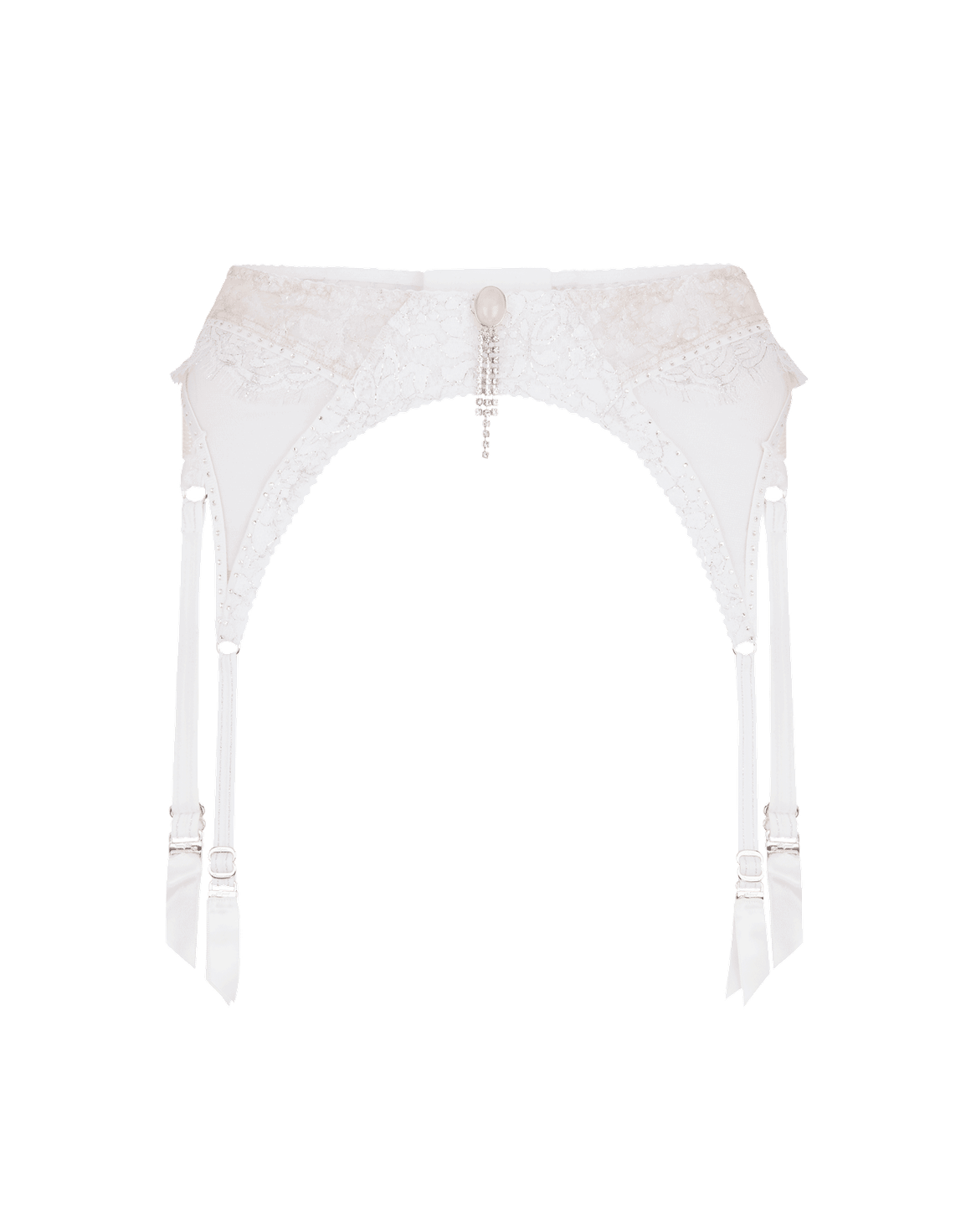 Presley Suspender White | Agent Provocateur
