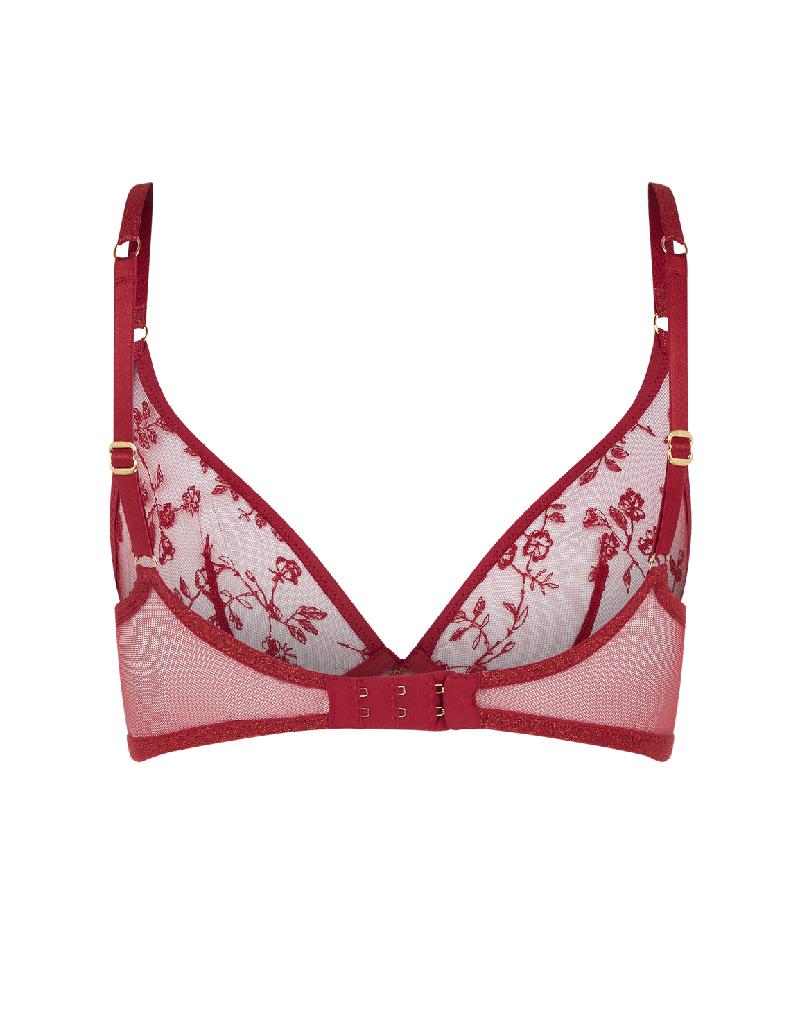 Zadi Full Cup Underwired Bra Red | Agent Provocateur