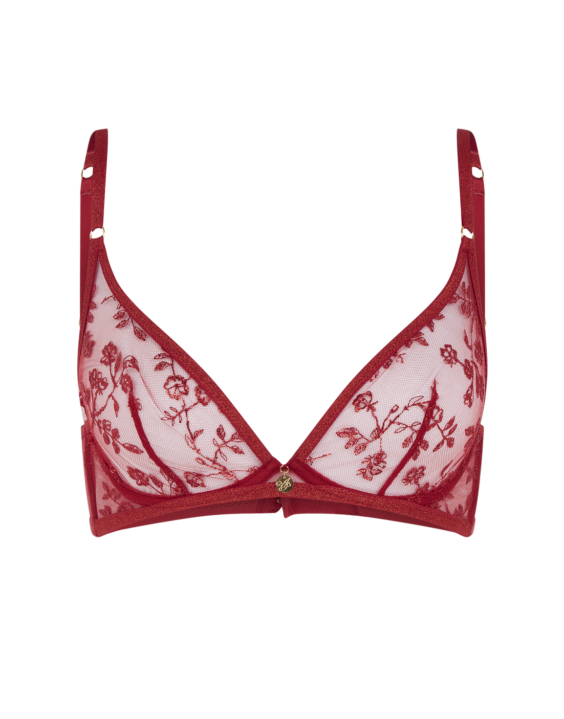 Zadi Full Cup Underwired Bra Red | Agent Provocateur