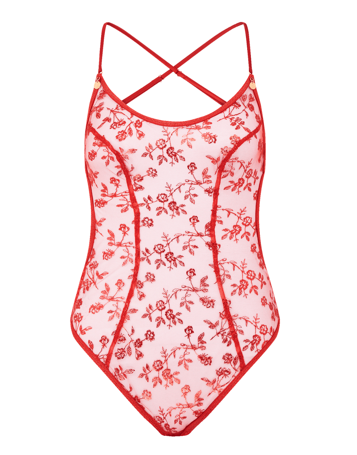 Zadi Bodysuit Red | Agent Provocateur