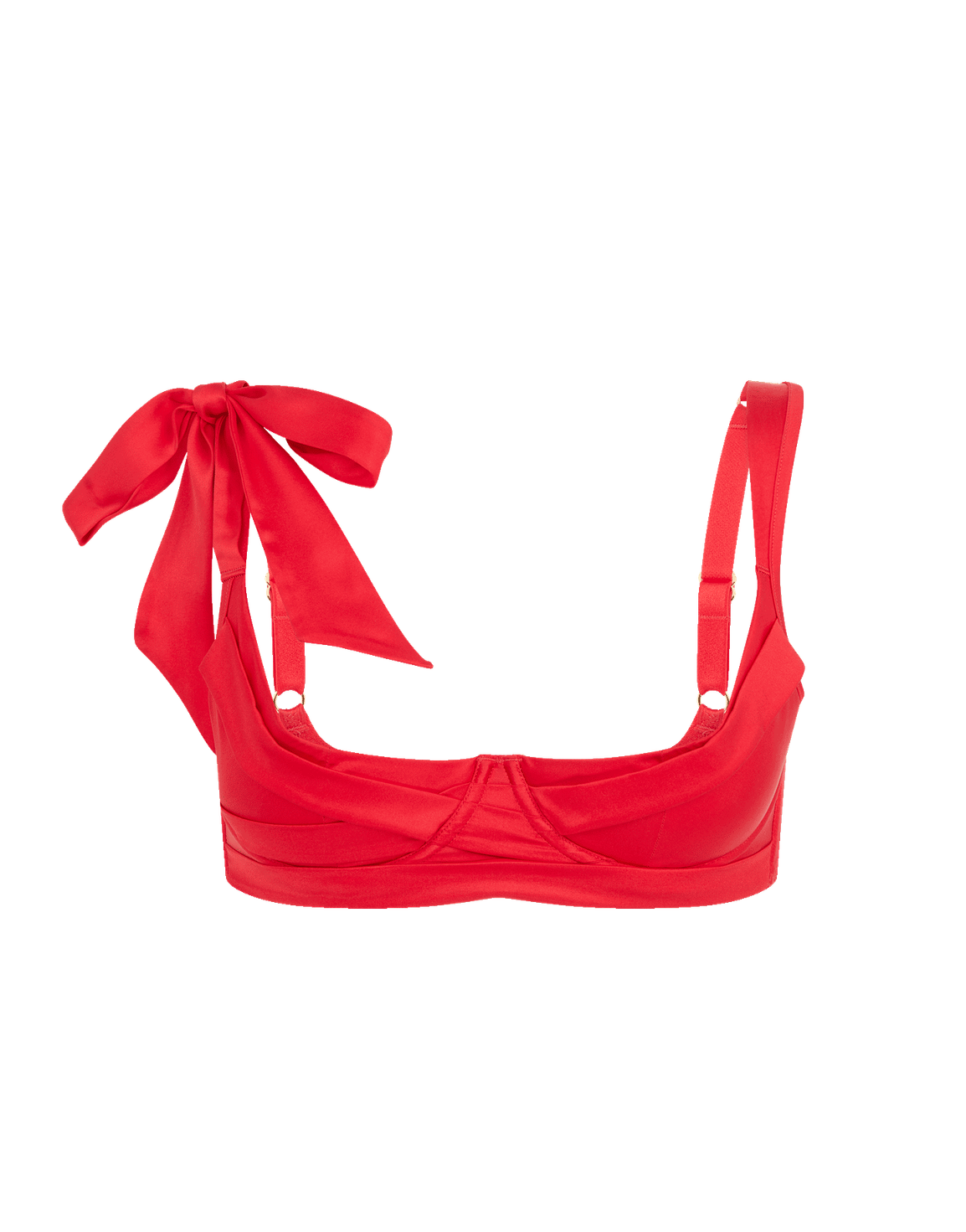 Sugar Quarter Cup Underwired Bra Red | Agent Provocateur