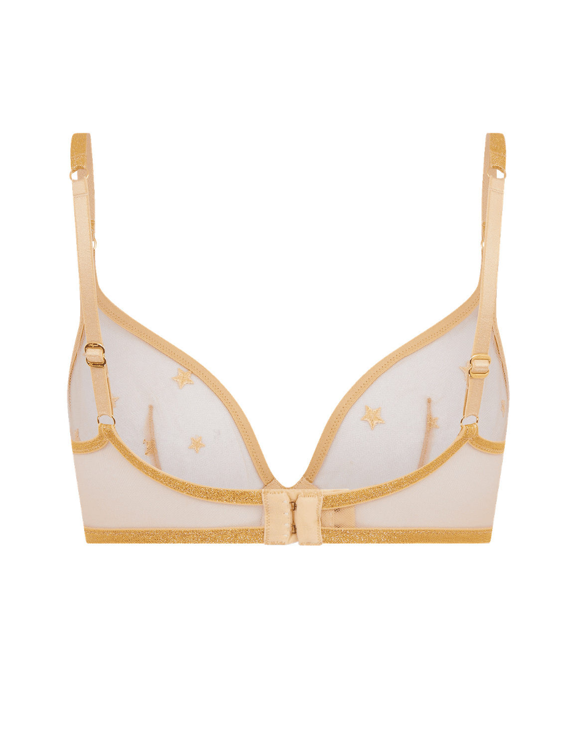 Zadi Full Cup Underwired Bra Gold | Agent Provocateur