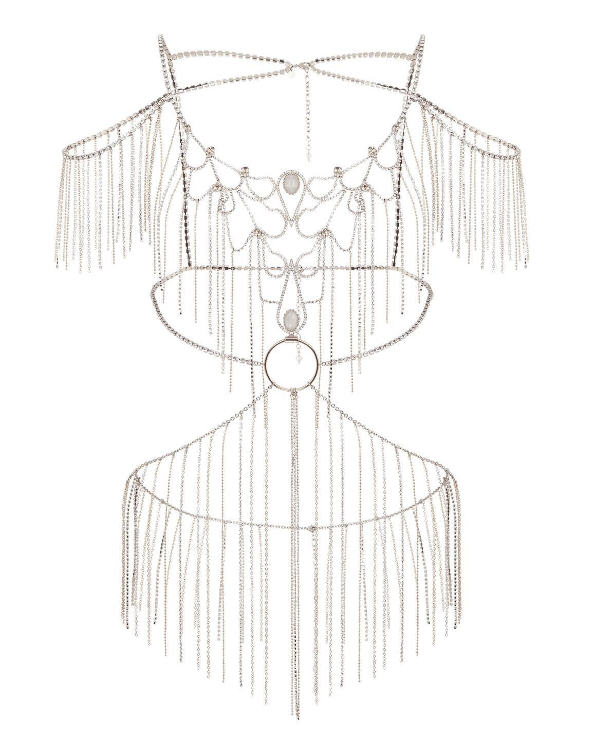Presley Bodychain Silver | Agent Provocateur