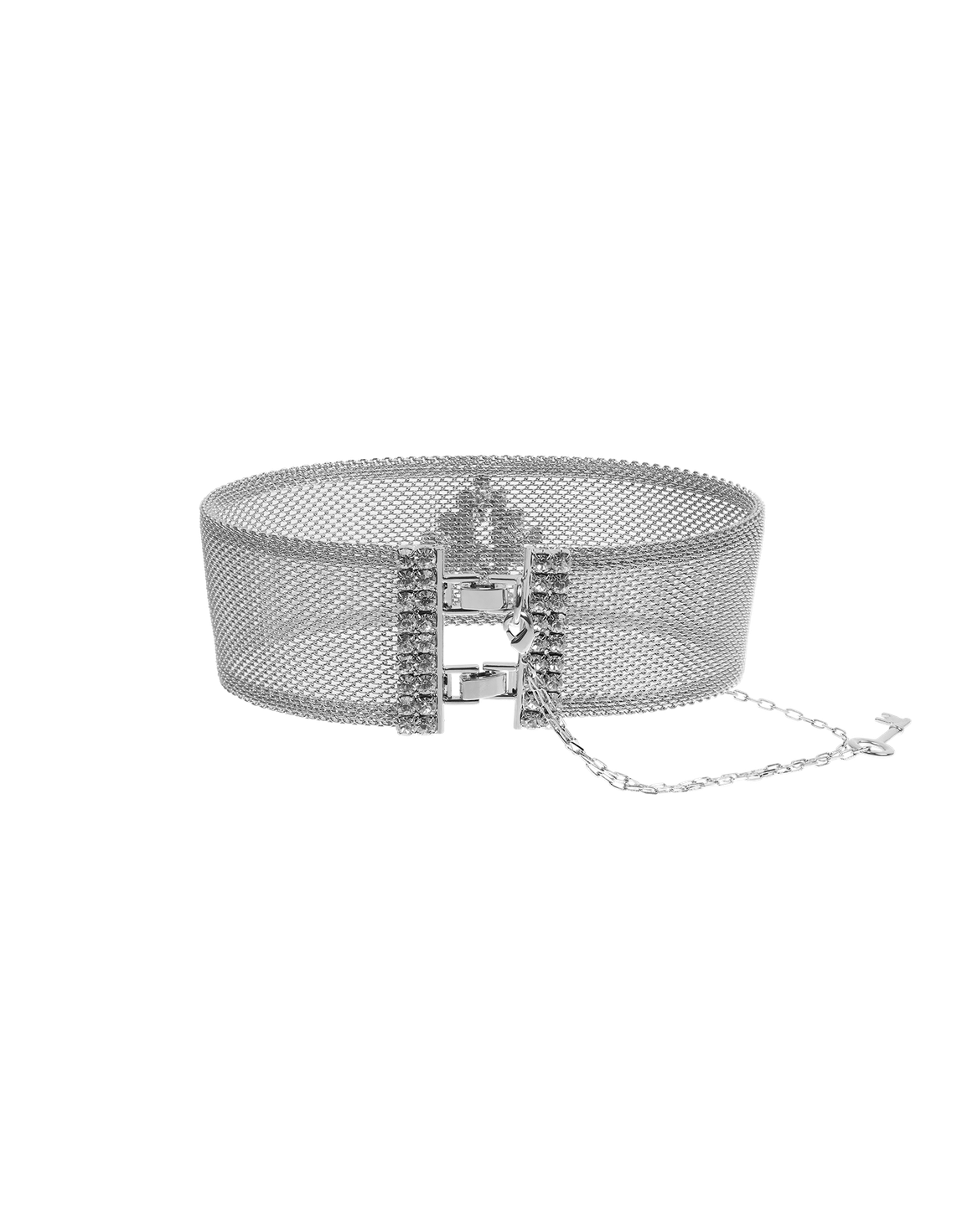 Krystal Single Choker Silver | Agent Provocateur