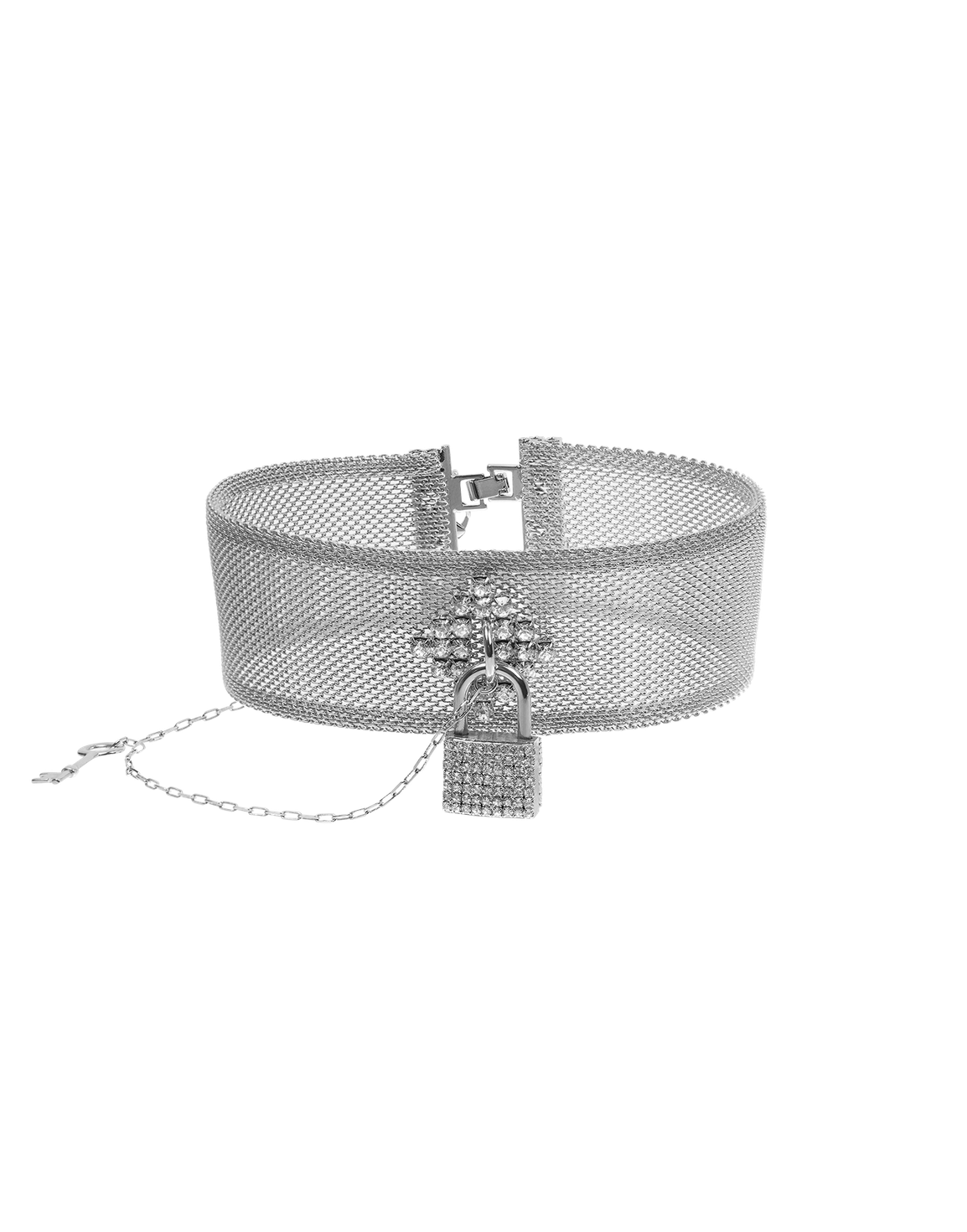 Krystal Single Choker Silver | Agent Provocateur