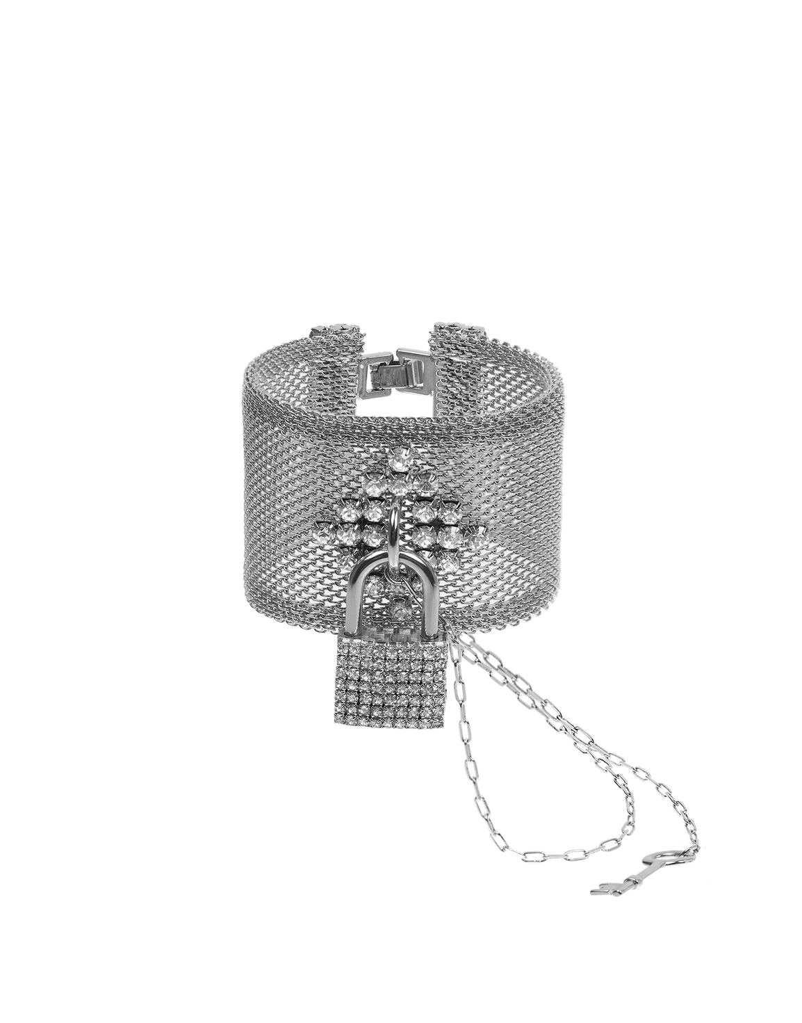 Krystal Single Cuff Silver | Agent Provocateur