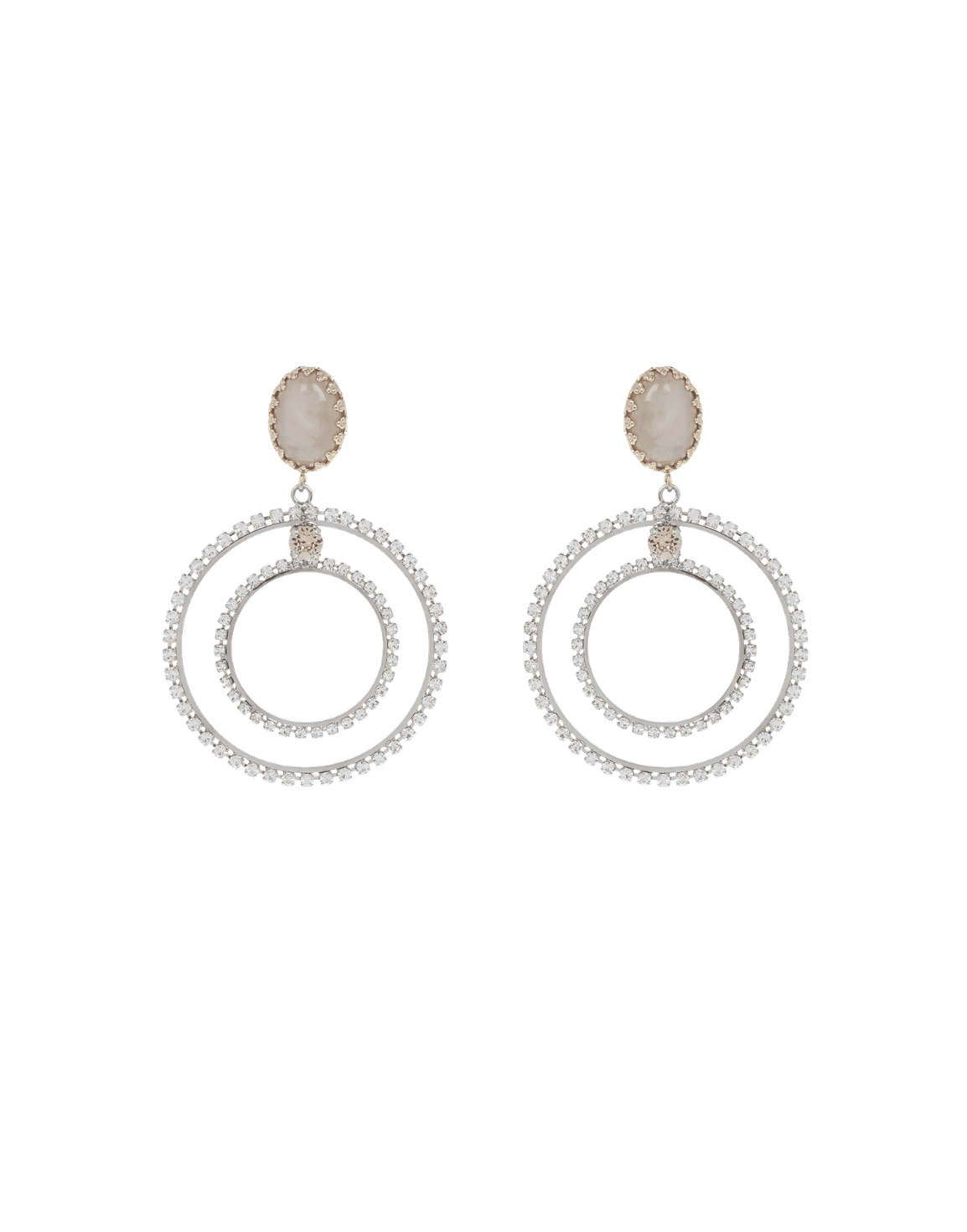 Myleene Earrings Silver | Agent Provocateur