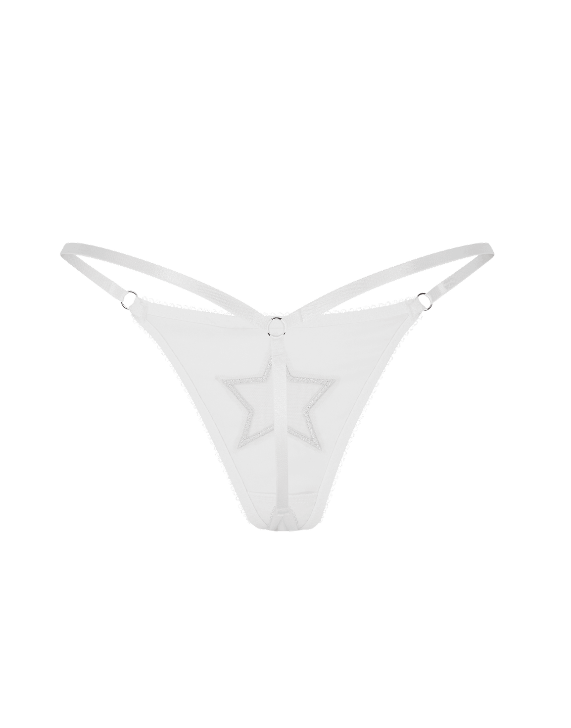 ETTIE STAR THONG White | Agent Provocateur