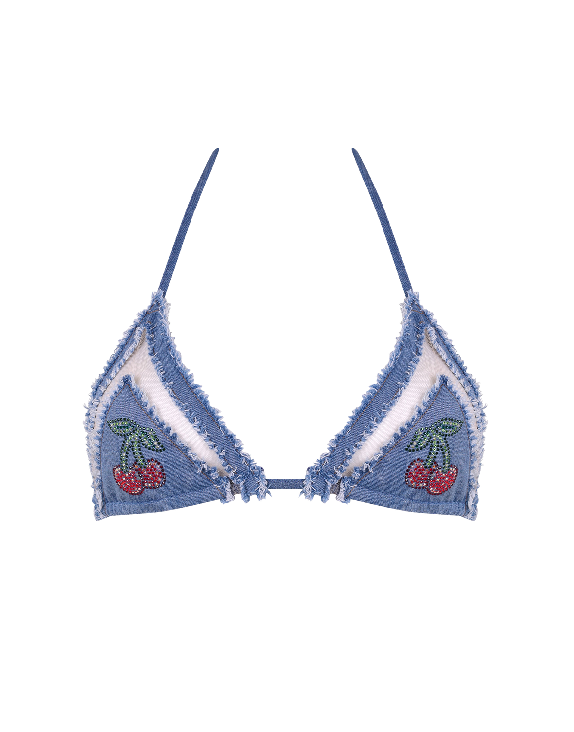 Lolabelle Bikini Triangle Tie Blue | Agent Provocateur