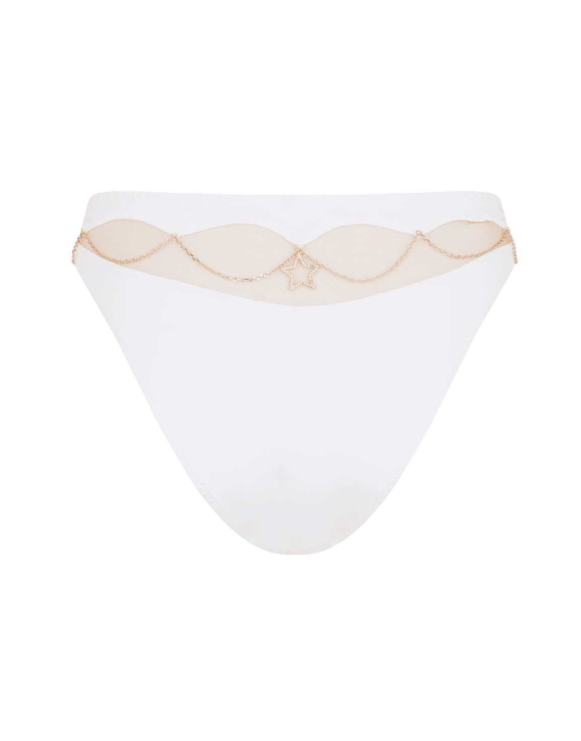 Stasia Bikini Bottom White | Agent Provocateur