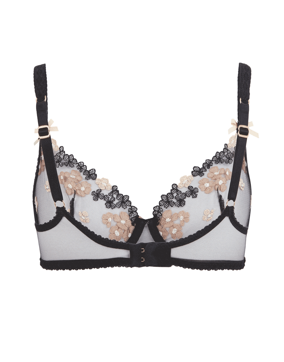 Bethanie Full Cup Underwired Bra Black | Agent Provocateur