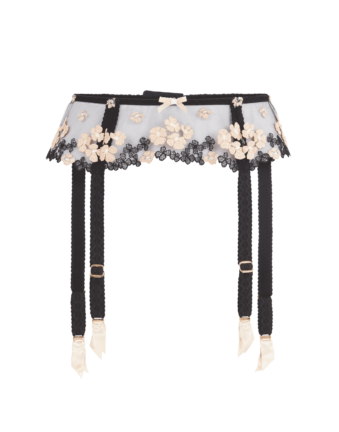 Bethanie Suspender Black | Agent Provocateur