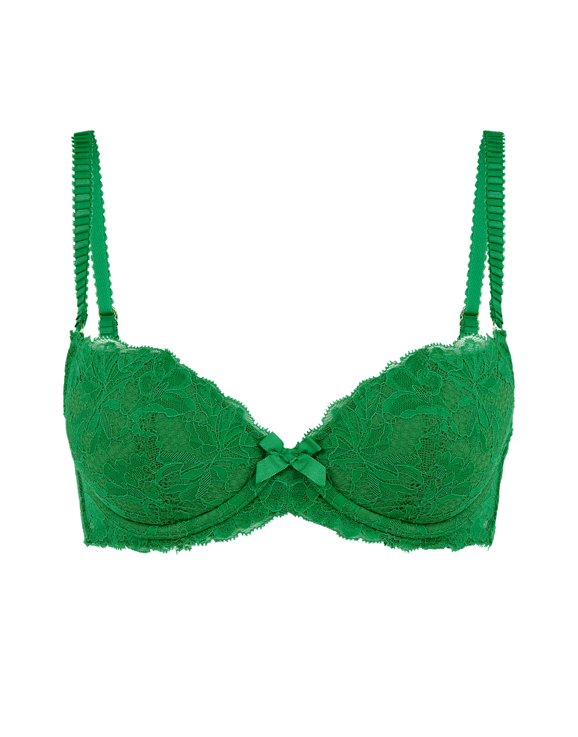 Rosele Padded Underwired Bra Green | Agent Provocateur