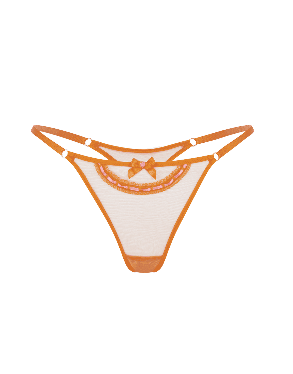 Pollie Thong Orange | Agent Provocateur