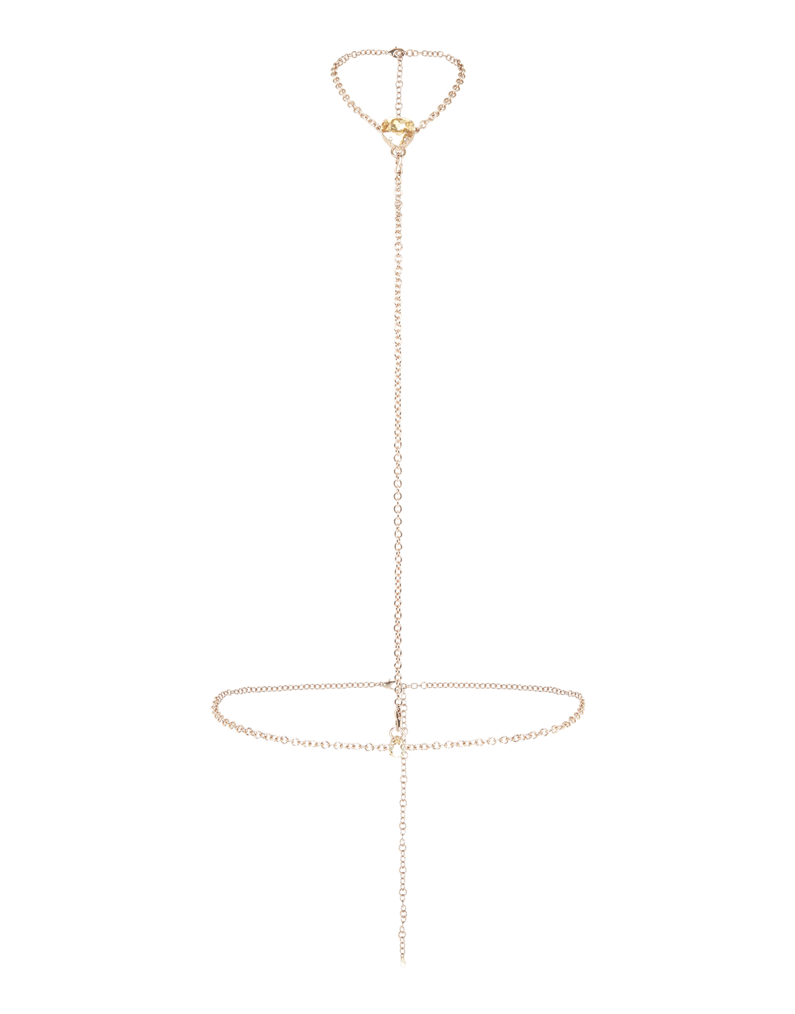 Corazon Bodychain Rose Gold Rose Gold | Agent Provocateur
