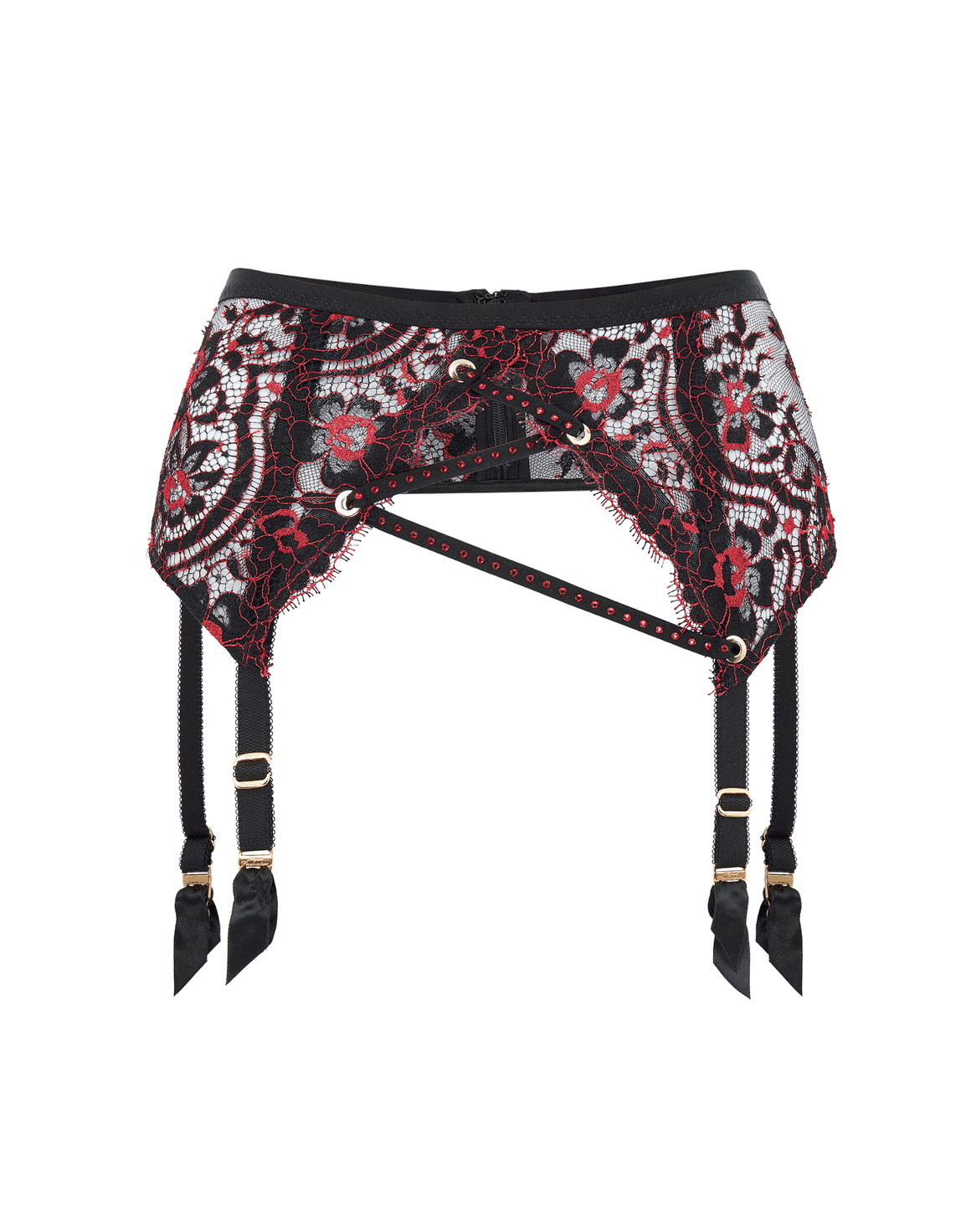 Harlo Suspender Black | Agent Provocateur
