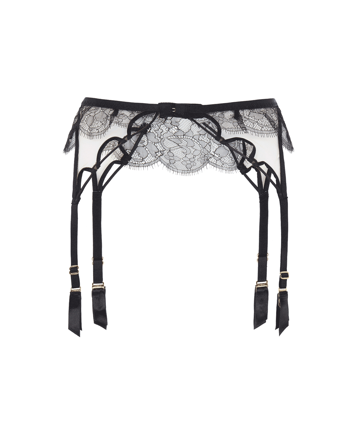 Pixxi Suspender Black | Agent Provocateur