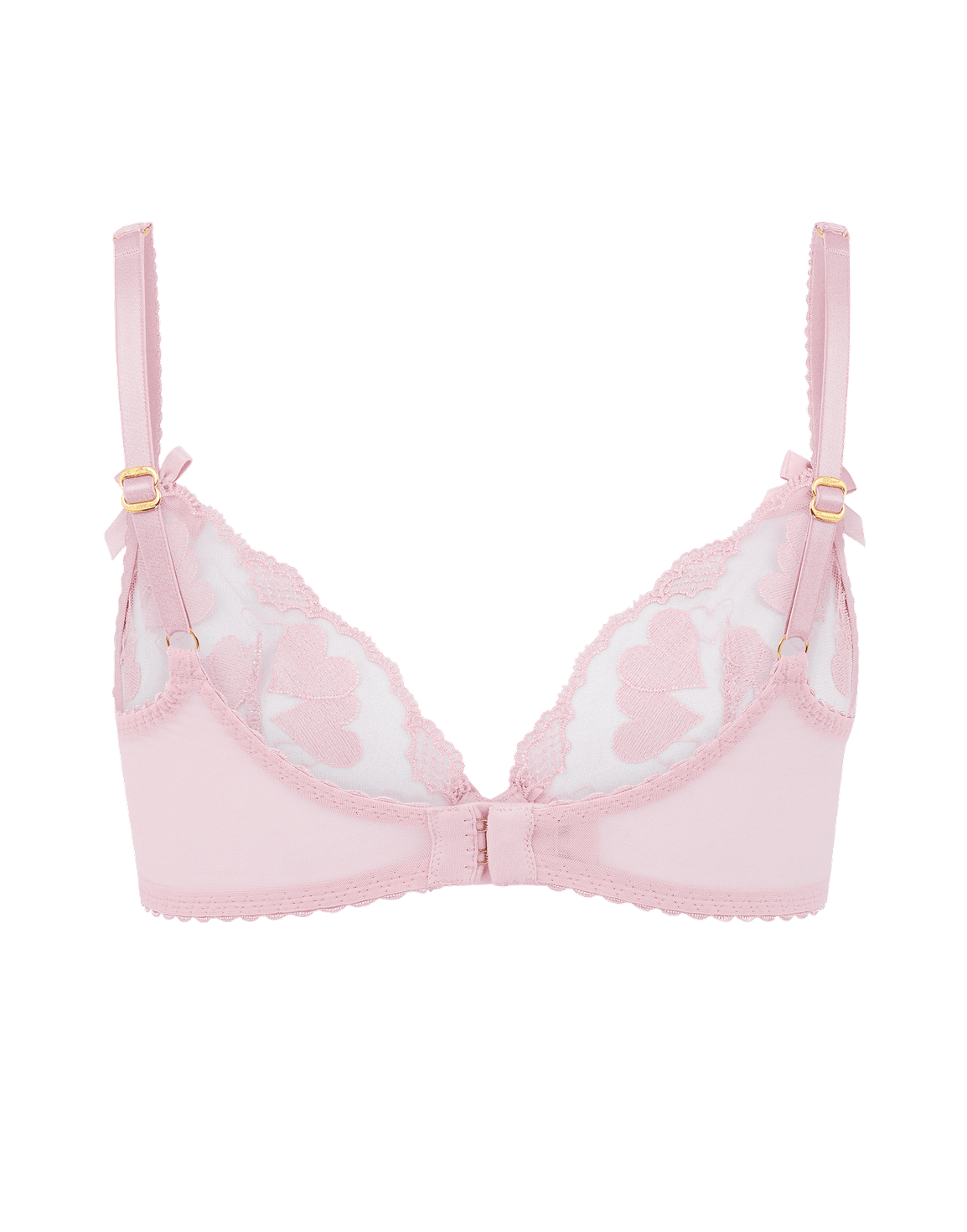 Milena Plunge Underwired Bra Pink | Agent Provocateur