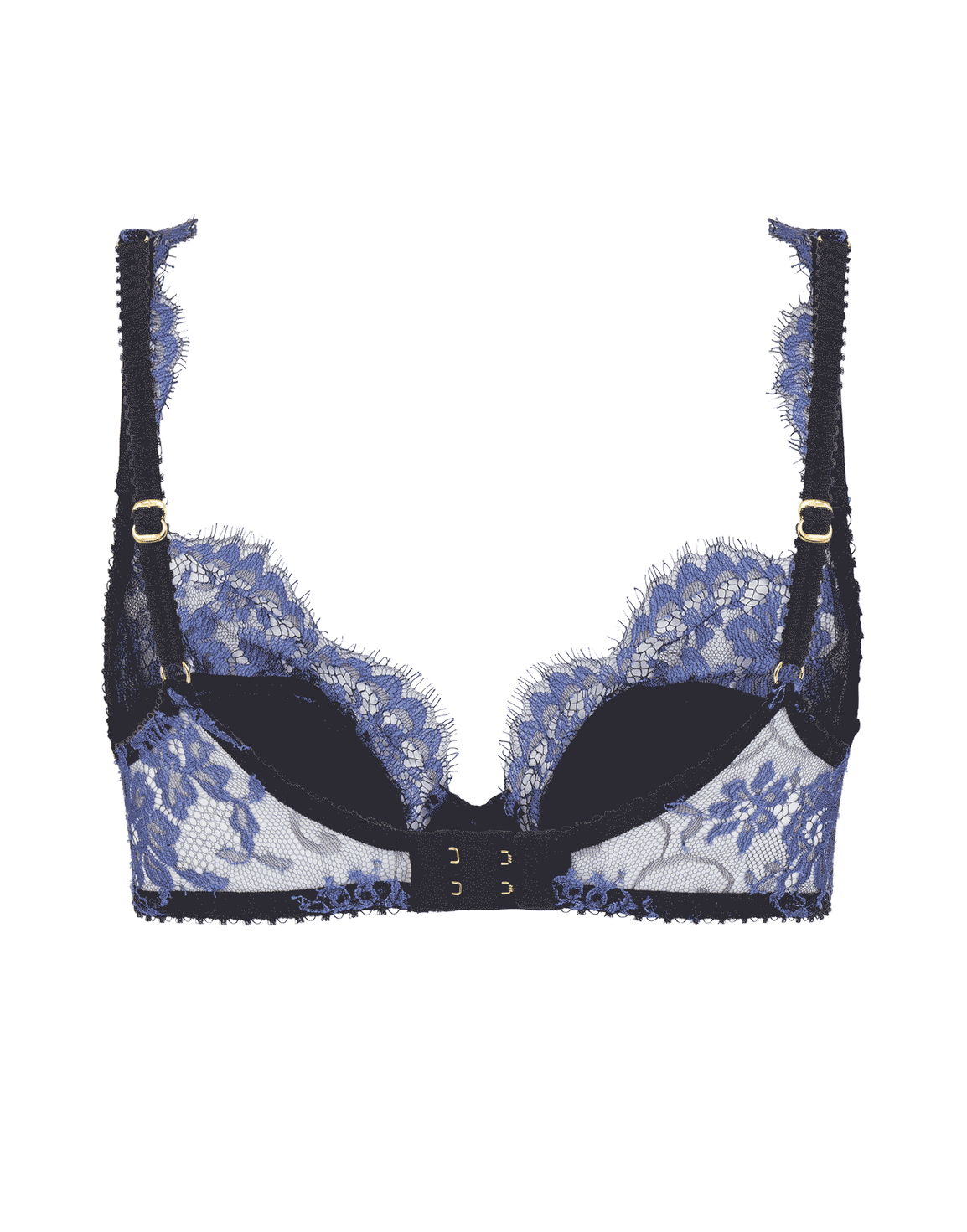 Carline Plunge Underwired Bra Black | Agent Provocateur