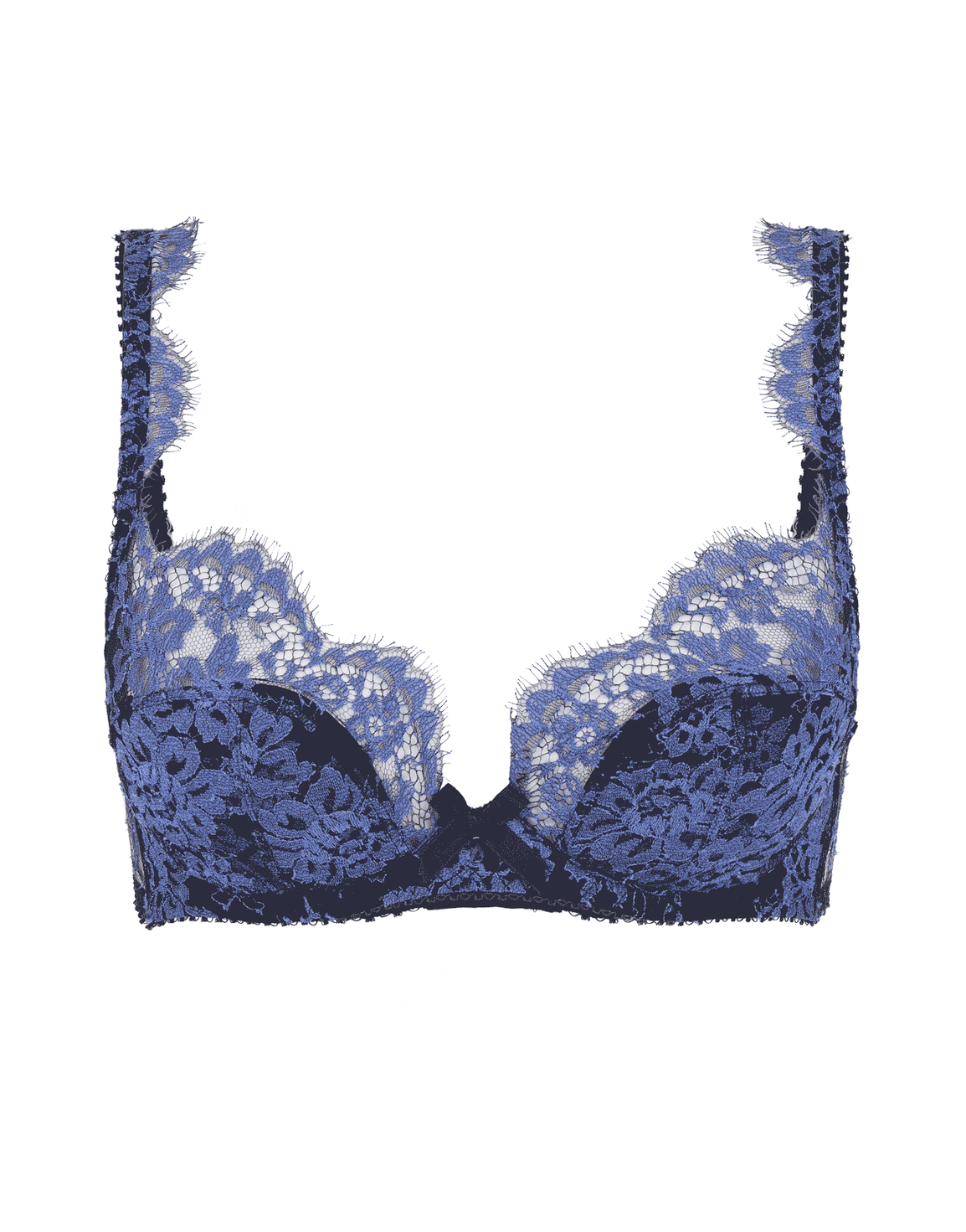 Carline Plunge Underwired Bra Black | Agent Provocateur