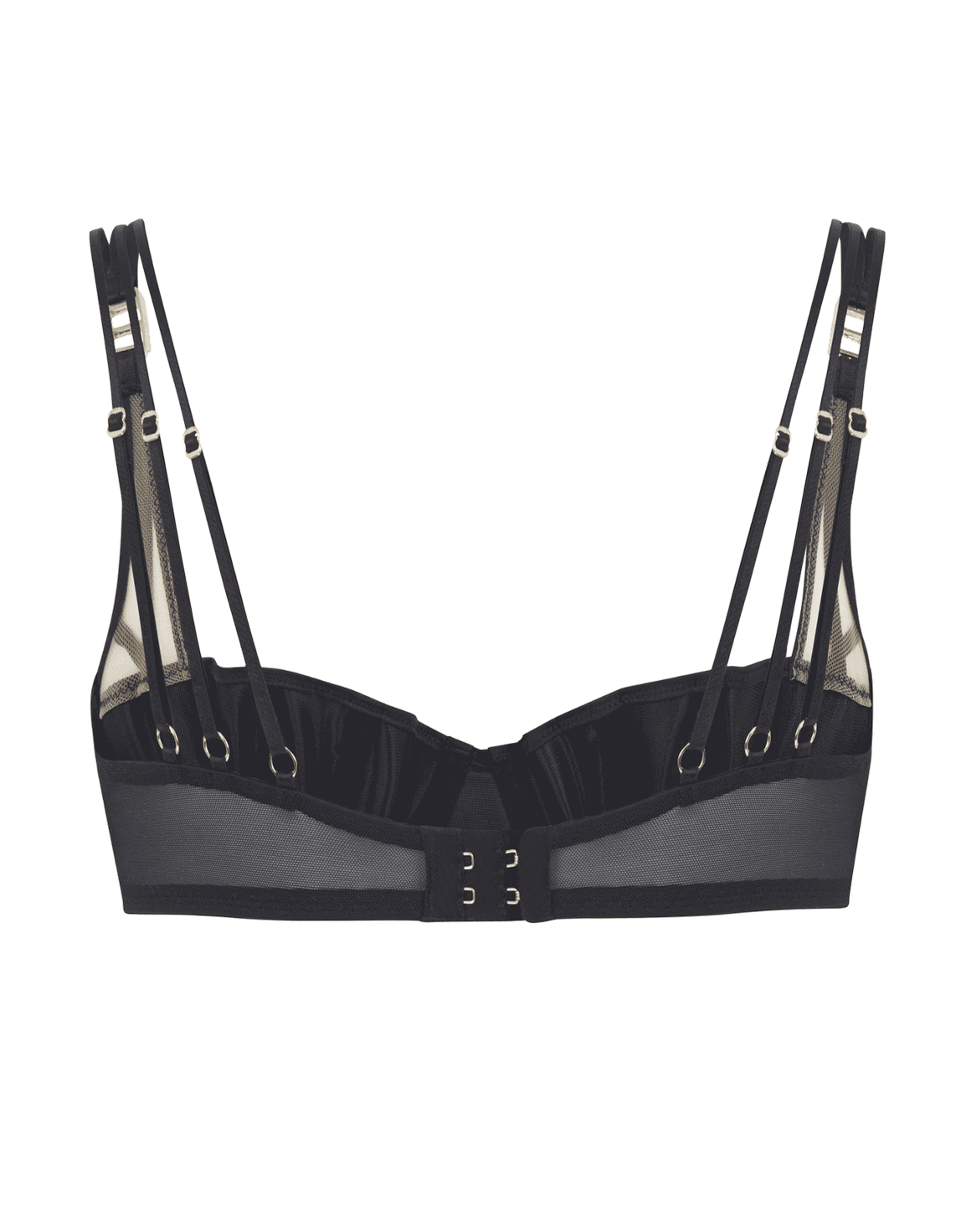 Cherilyn Balcony Underwired Bra Black | Agent Provocateur