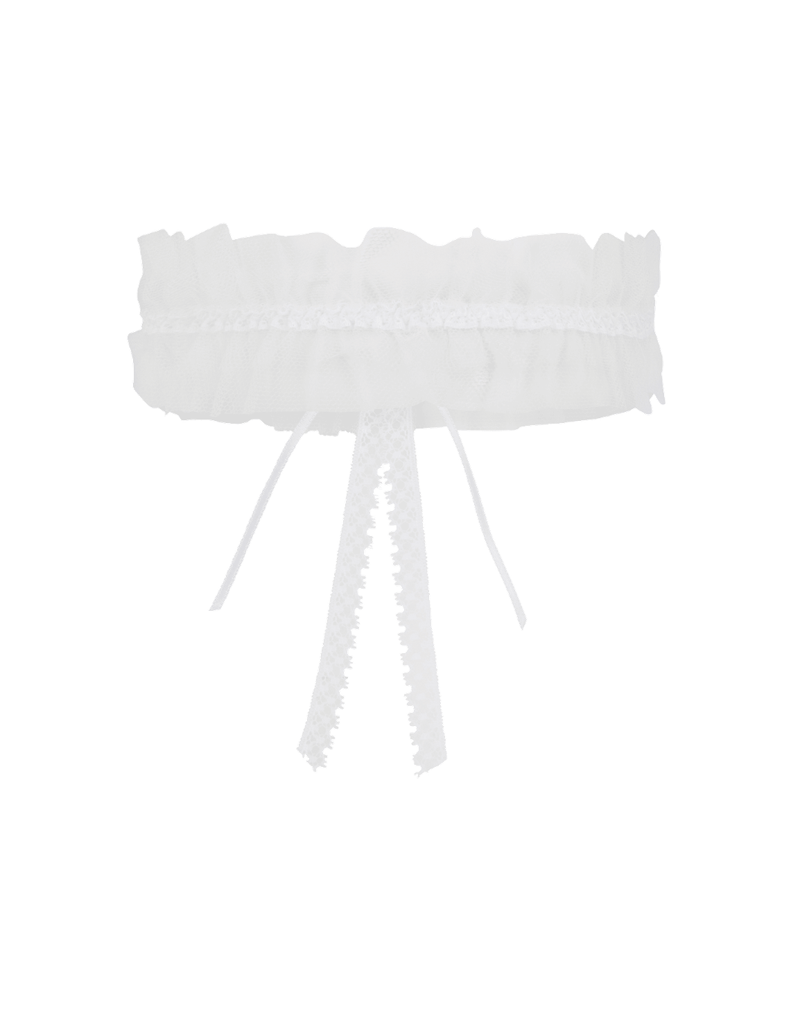 Rozlyn Garter White | Agent Provocateur