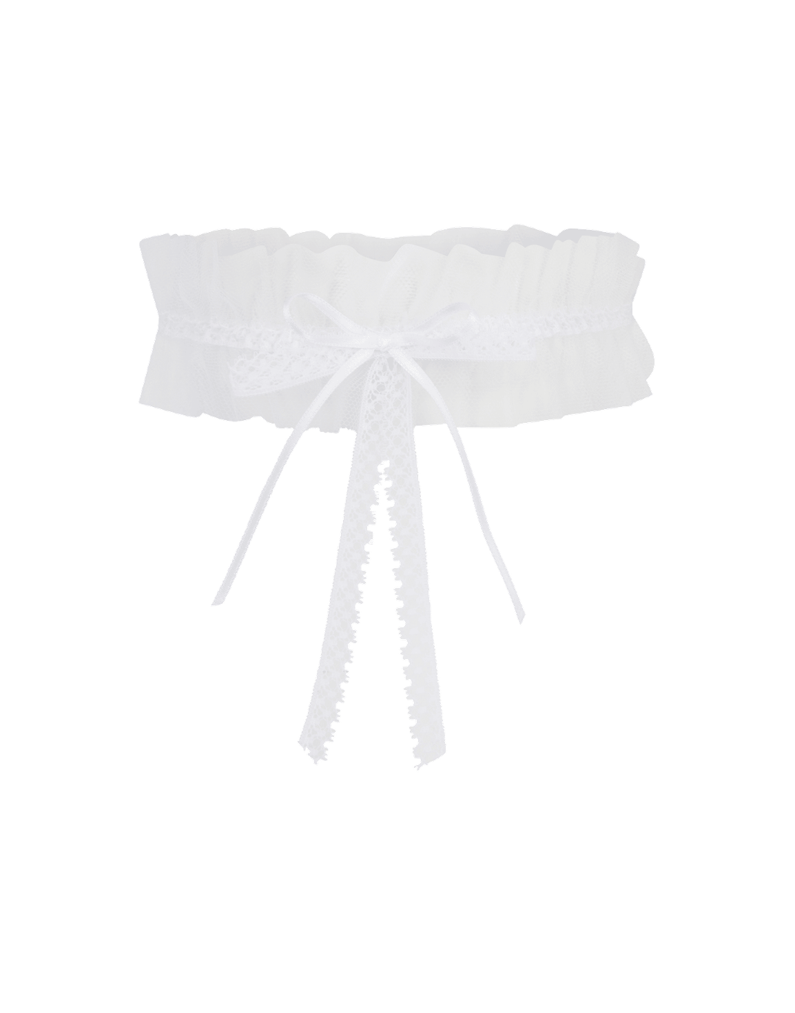 Rozlyn Garter White | Agent Provocateur