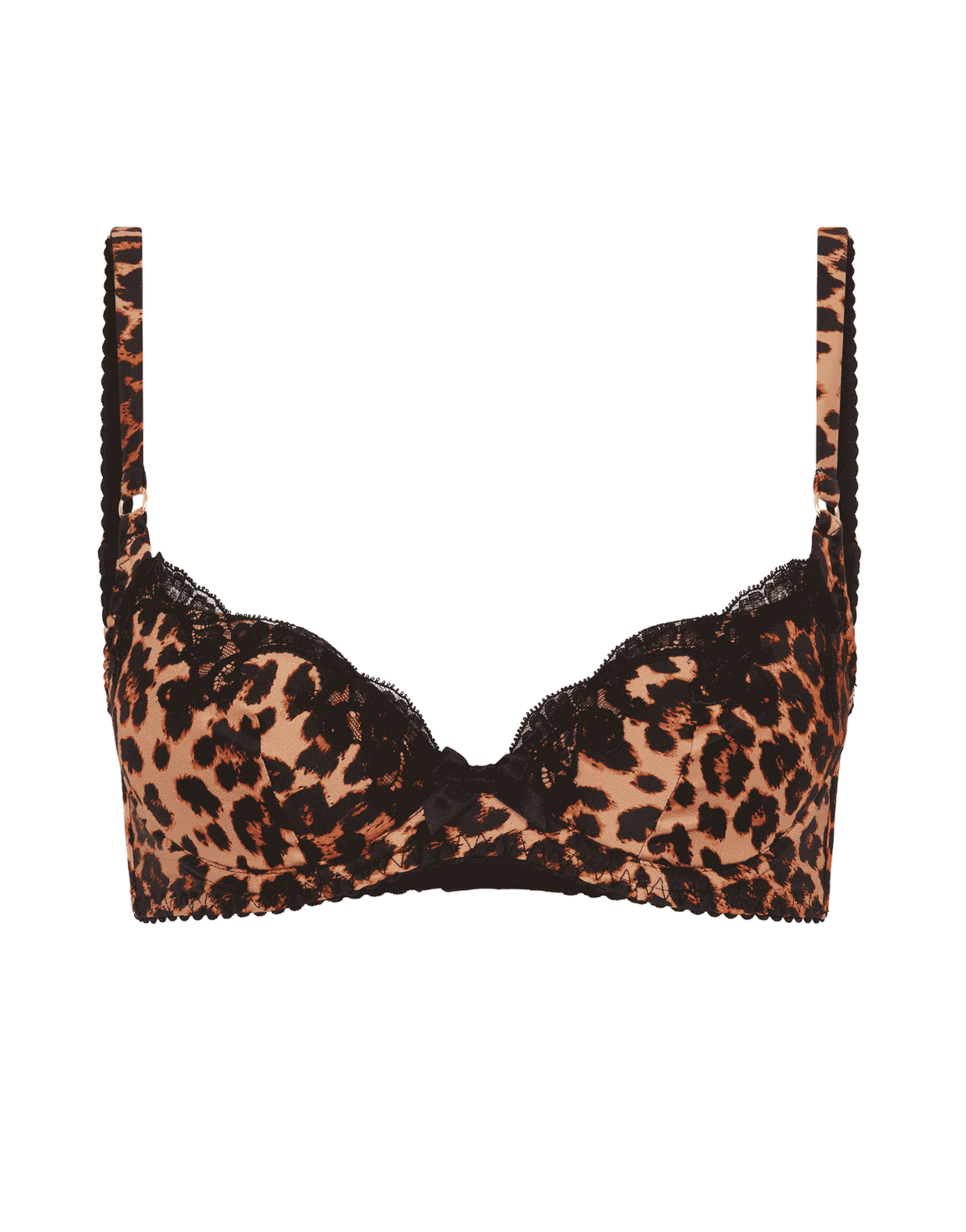 Molly Plunge Underwired Bra Leopard | Agent Provocateur