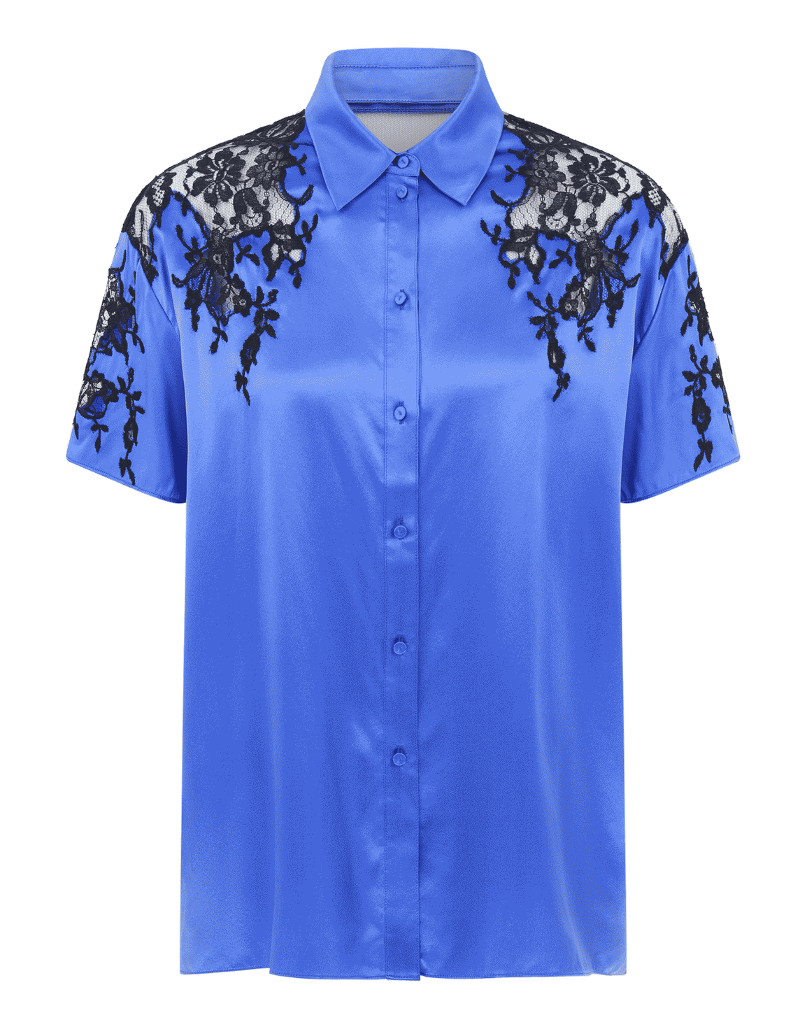 Caressa Pyjama Top Blue | Agent Provocateur