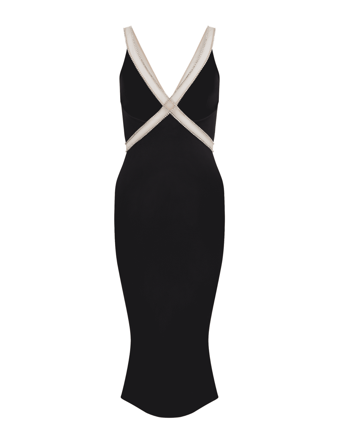 Thilda Long Slip Black | Agent Provocateur