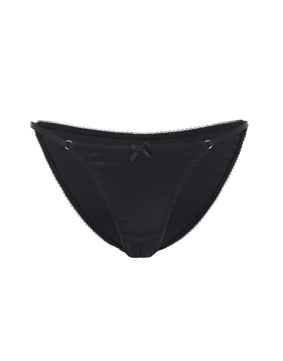 ETTIE SILK OUVERT Black | Agent Provocateur