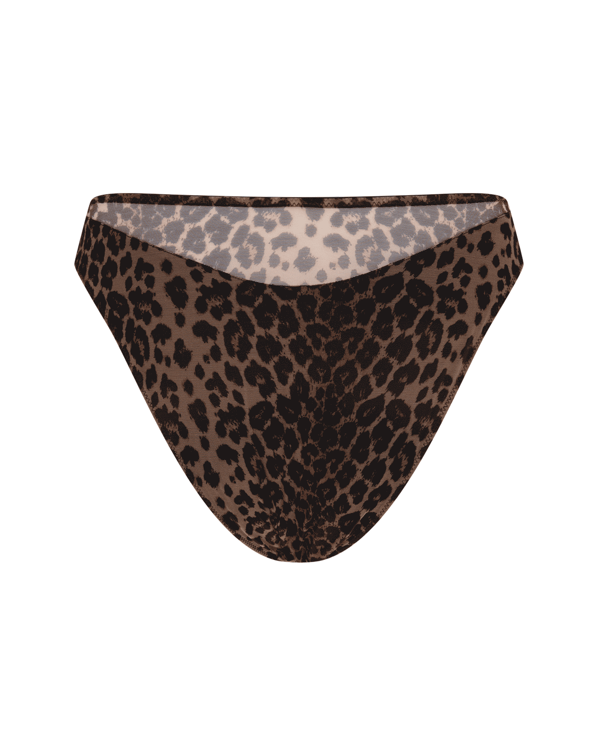 Lucky High Leg Brief Leopard | Agent Provocateur