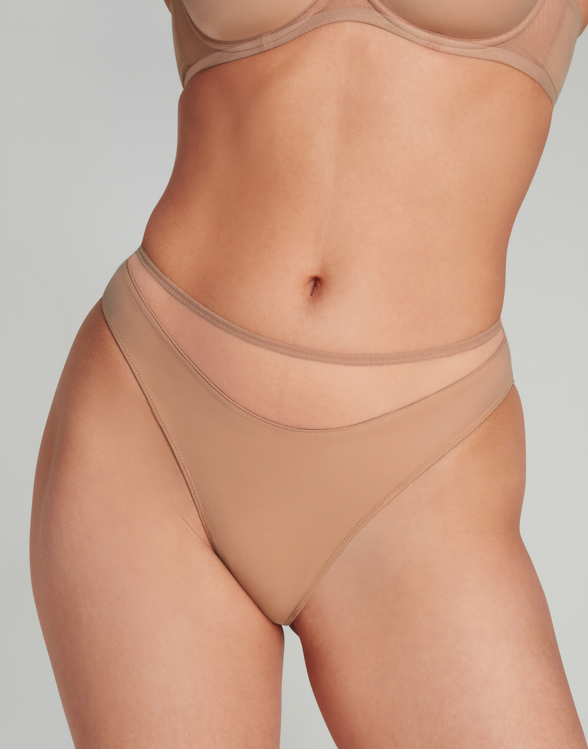 Lucky High Leg Brief Noisette | Agent Provocateur