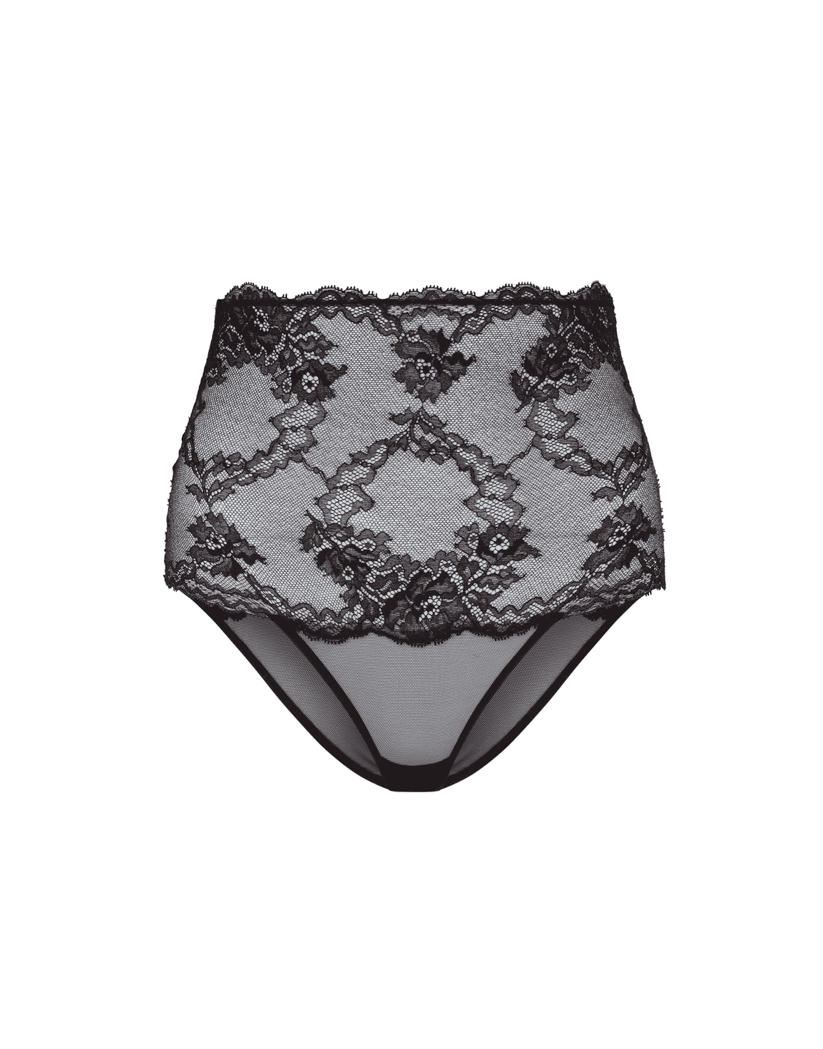 Ginah High Waisted Brief Black | Agent Provocateur