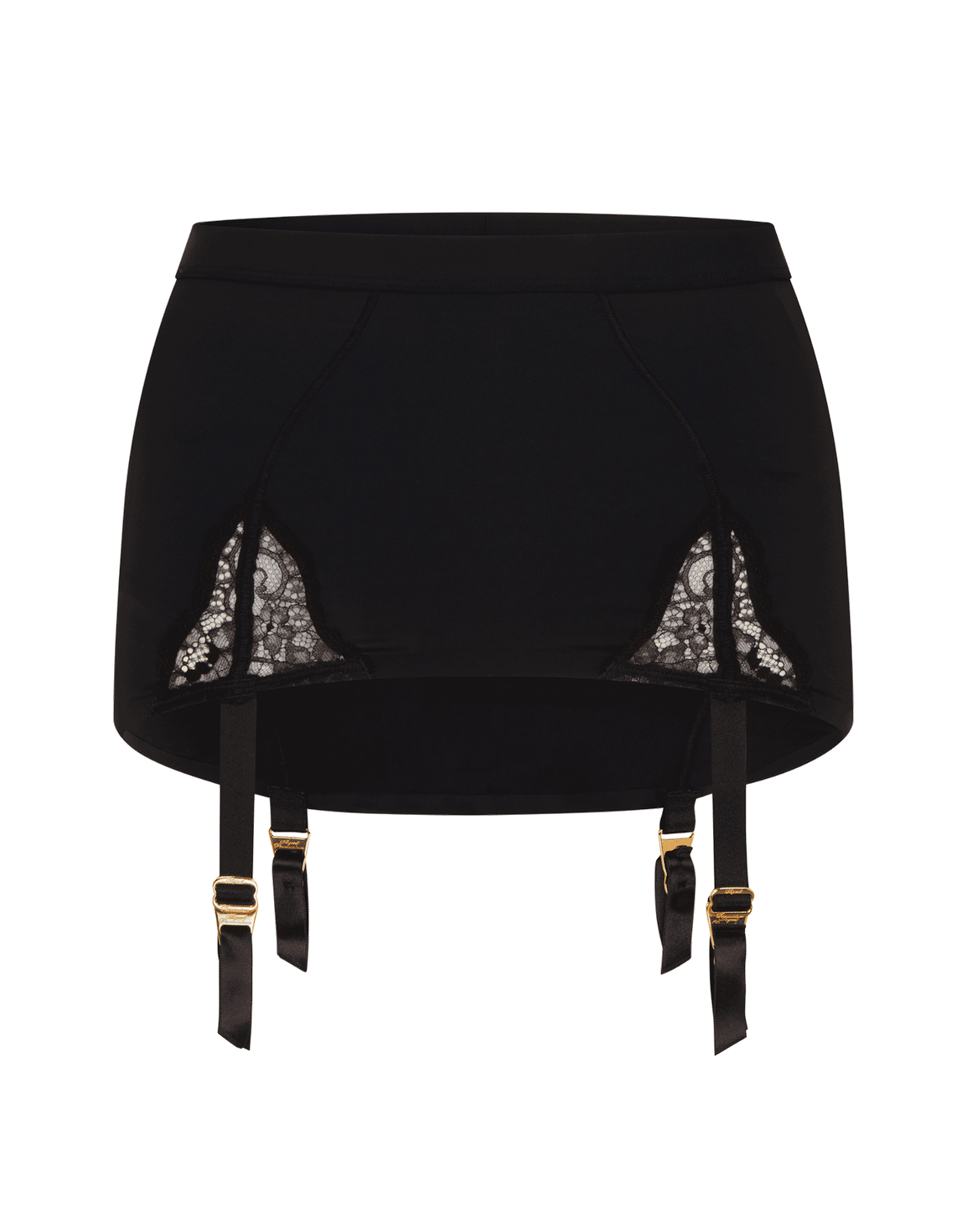Brigette Roll On Suspender Black | Agent Provocateur