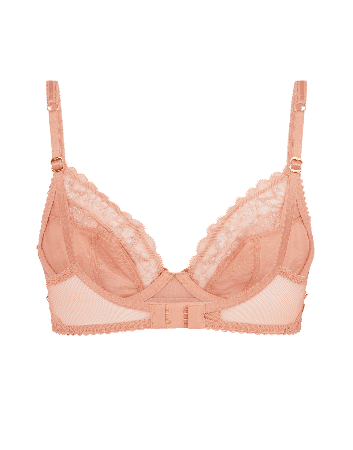 Leni Plunge Underwired Bra Praline | Agent Provocateur