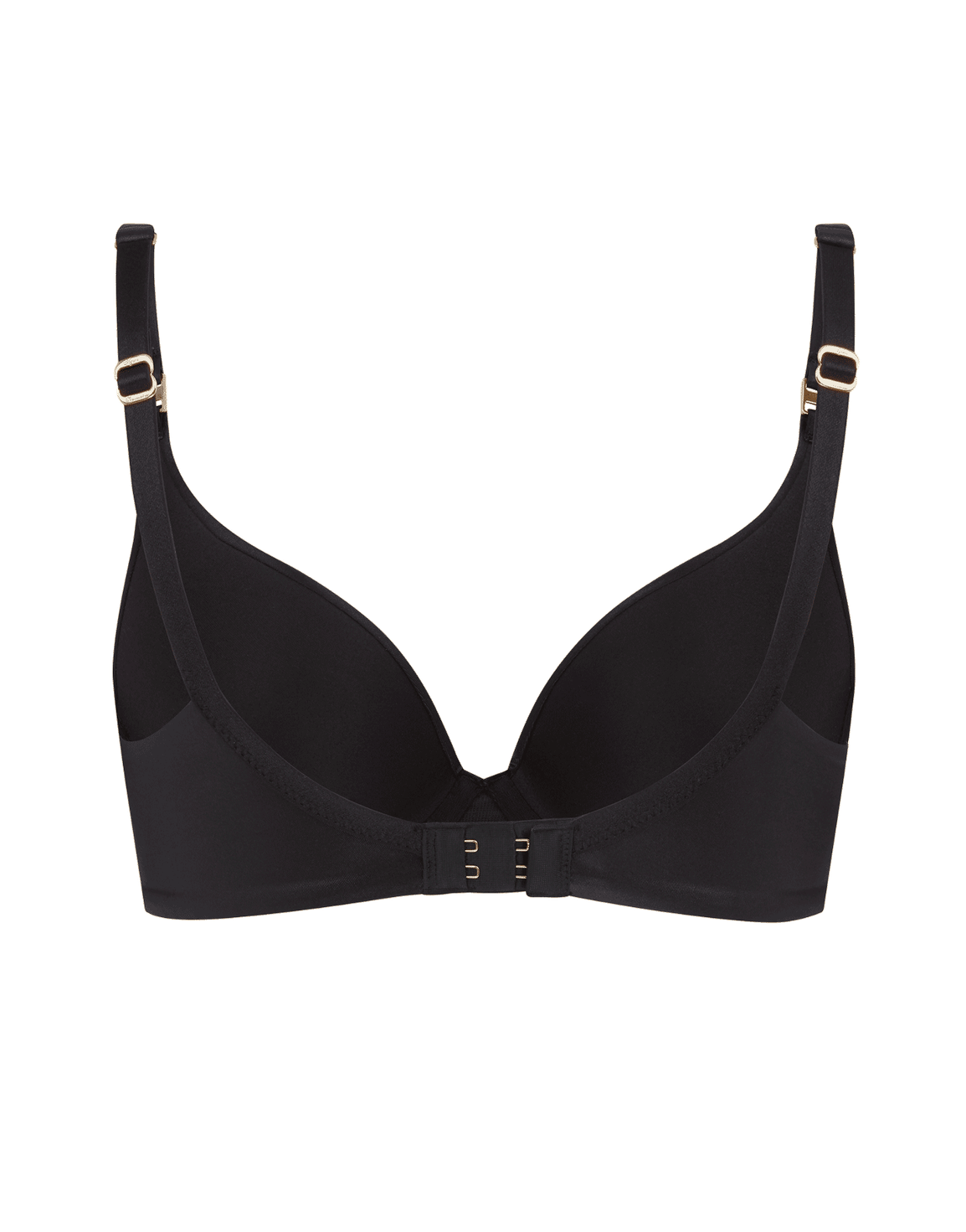 Paige Moulded Plunge Underwired Bra Black | Agent Provocateur