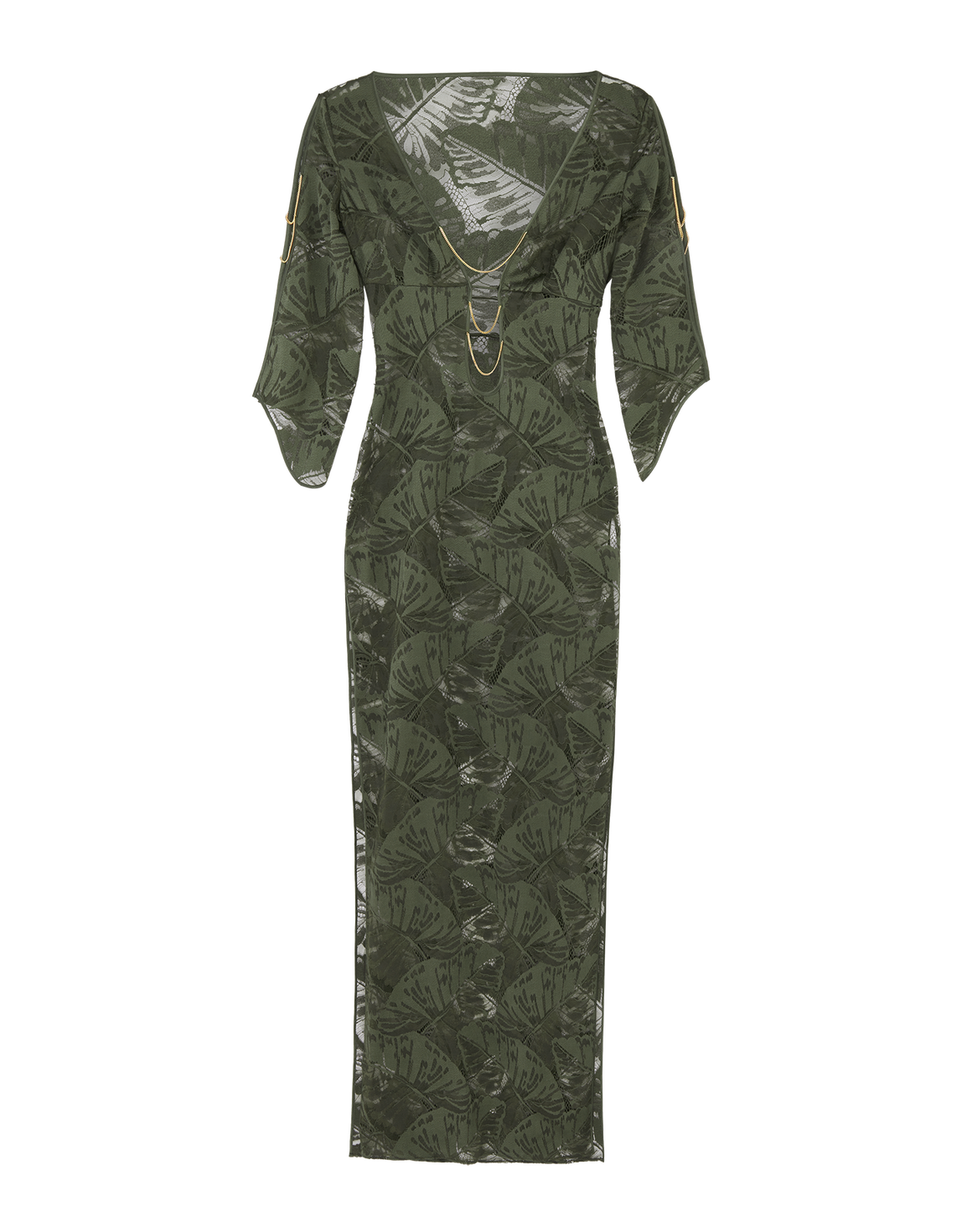 Eileen Long Cover Up Khaki | Agent Provocateur