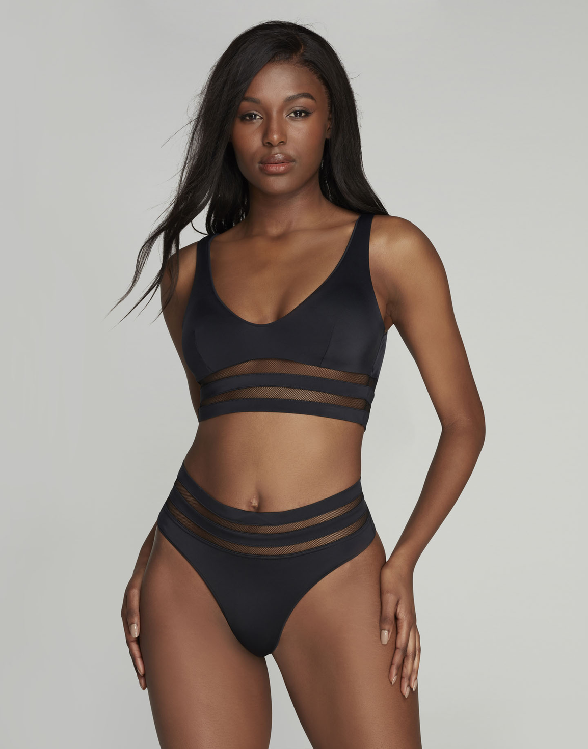 Zenaya Bikini Top Black | Agent Provocateur