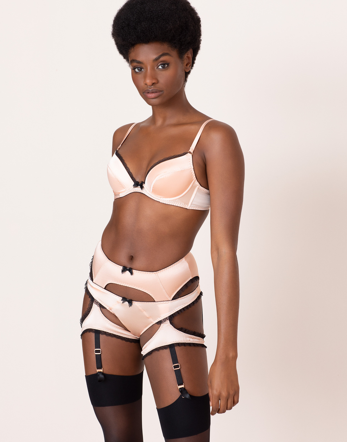 Felinda Suspender Nude | Agent Provocateur