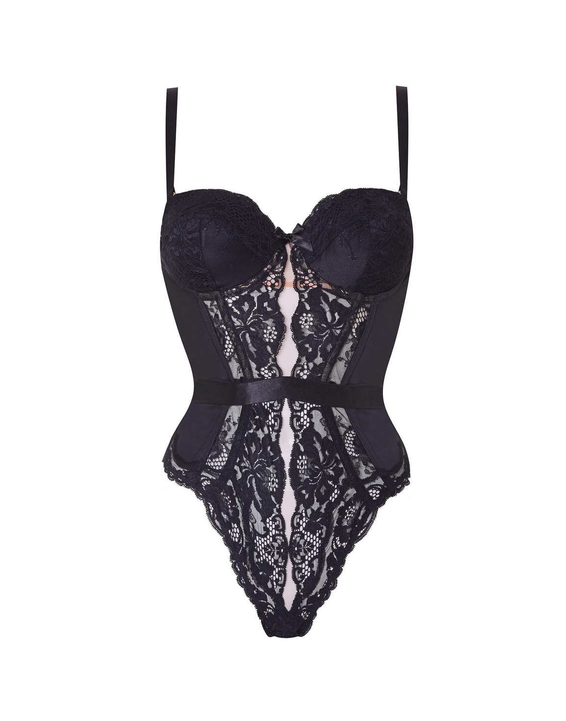 Jorja Bodysuit Black | Agent Provocateur