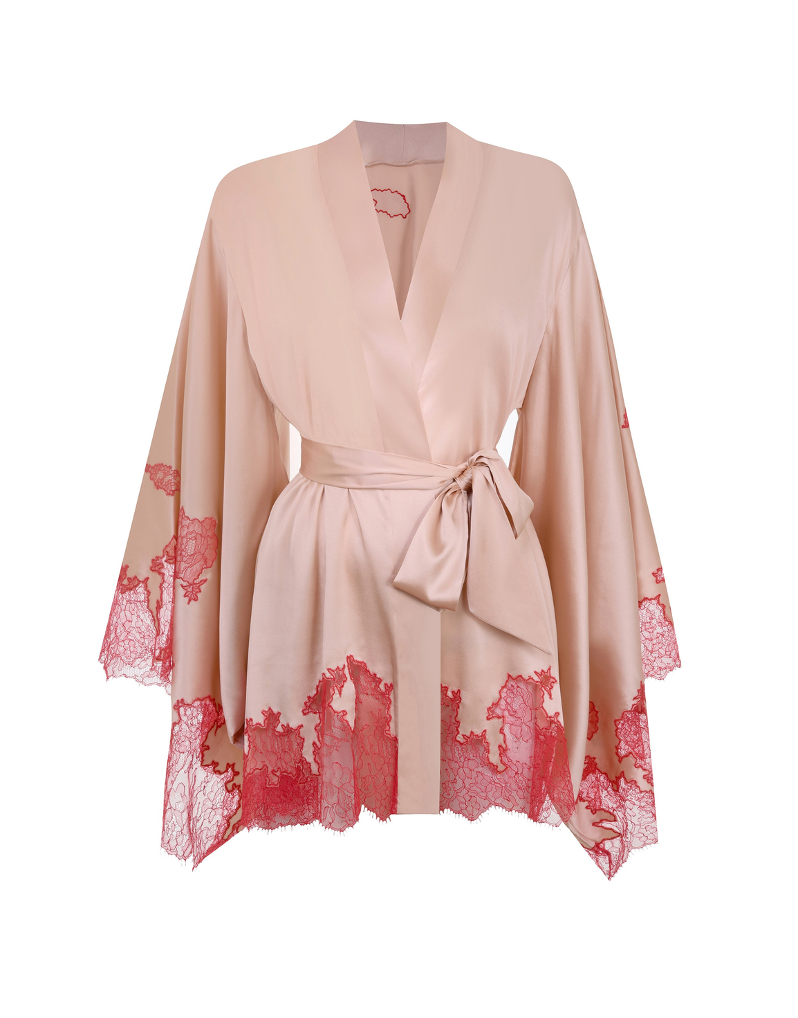 Christi Short Kimono Blush | Agent Provocateur