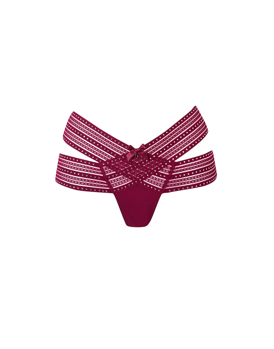 Tianna Full Brief Burgundy | Agent Provocateur