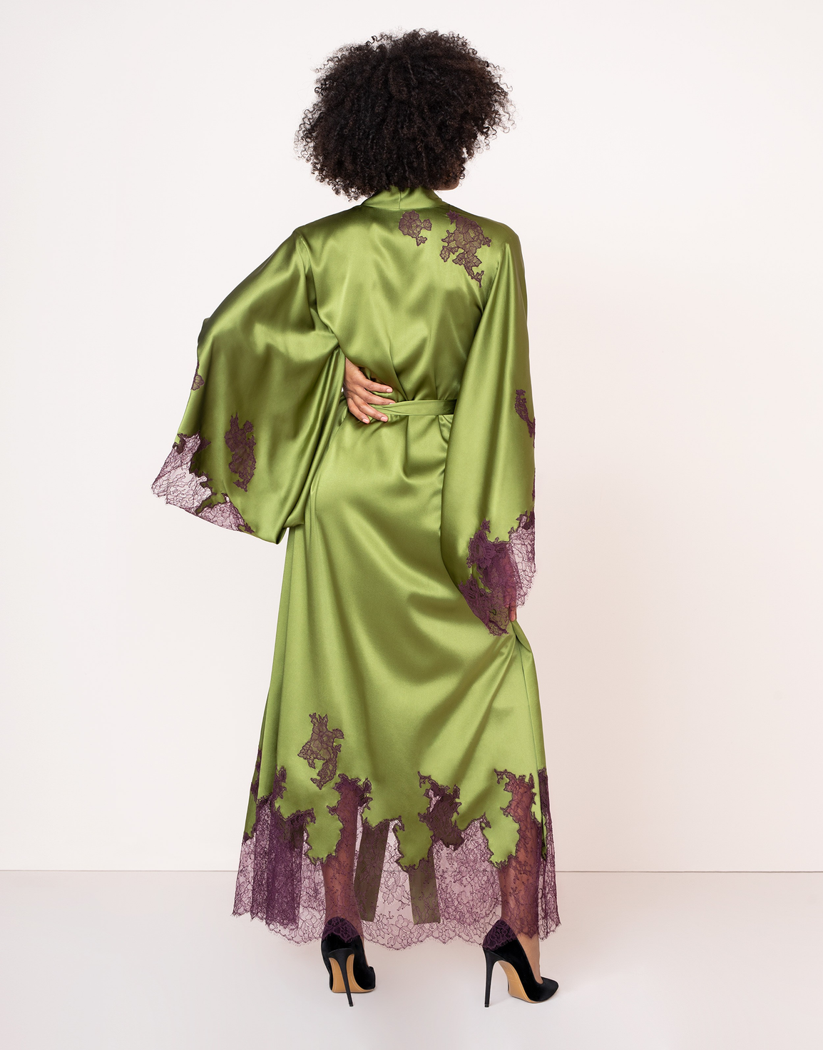 Christi Long Gown Green | Agent Provocateur