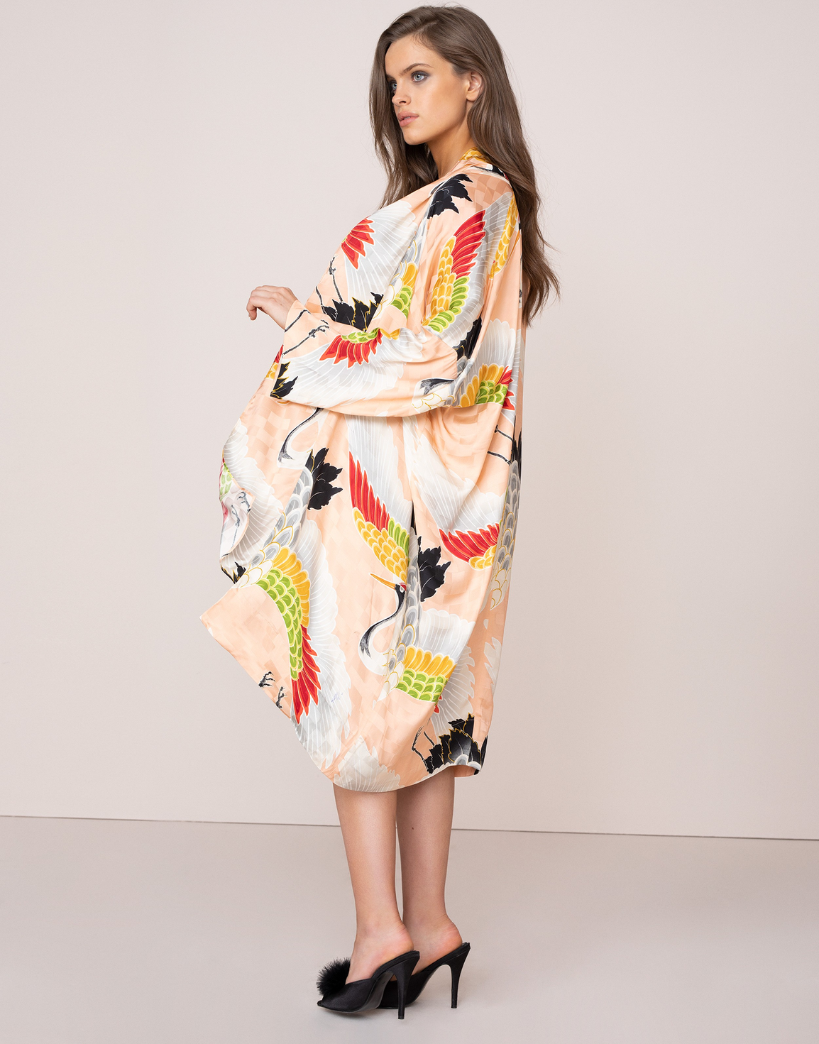 Yasuko Long Kimono Pink | Agent Provocateur