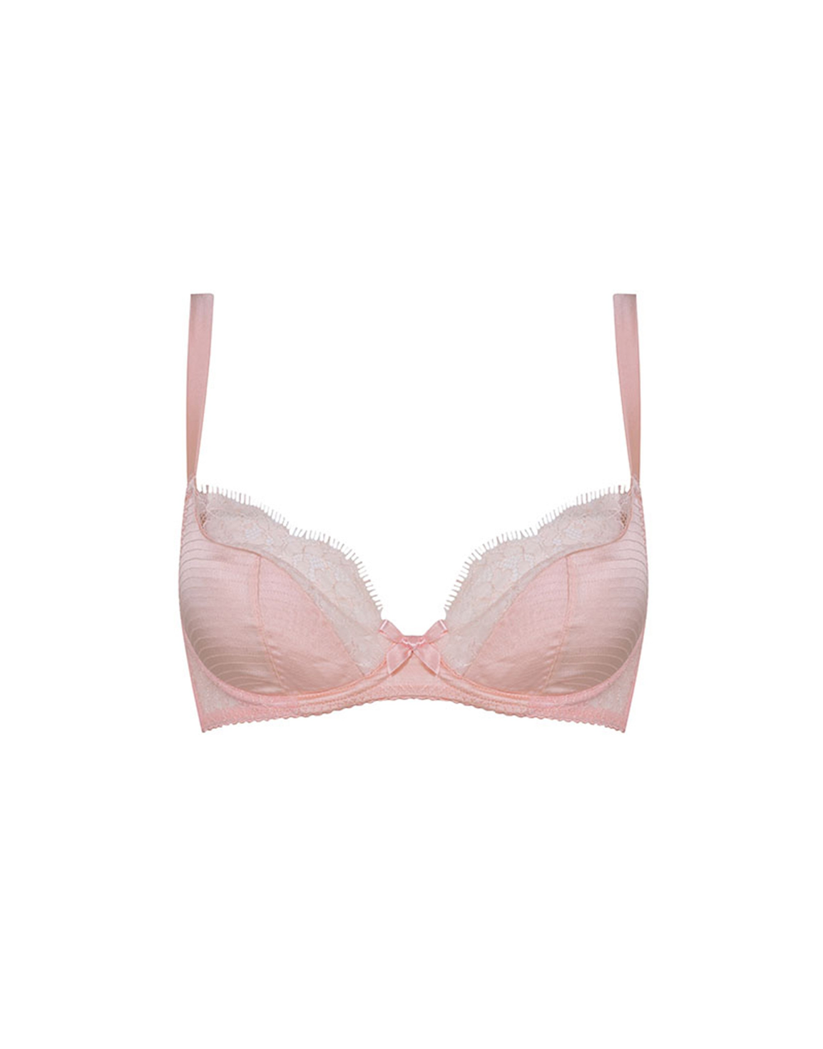 Helene Plunge Underwired Bra Blush | Agent Provocateur